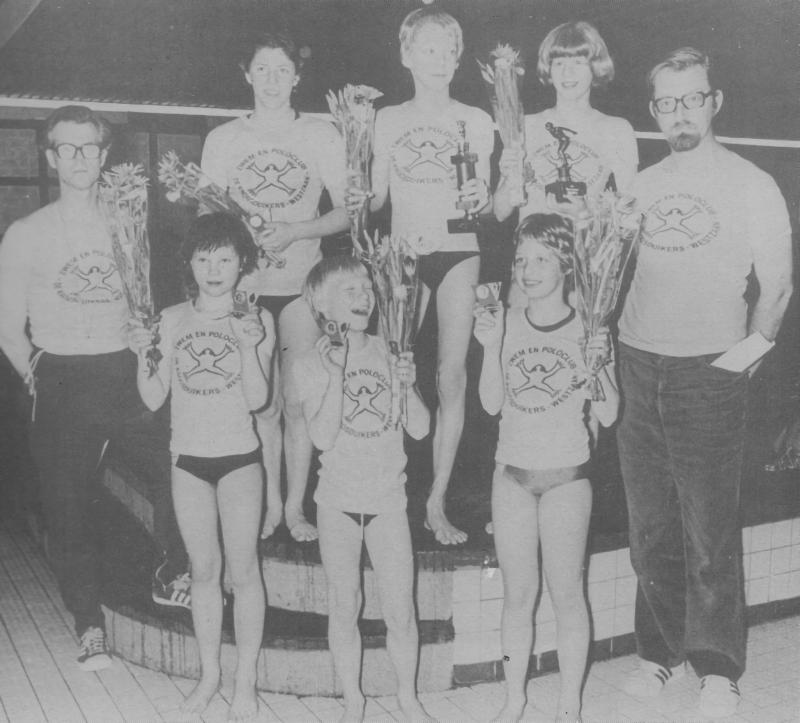 Zwemkampioenen in de jaren 1970
